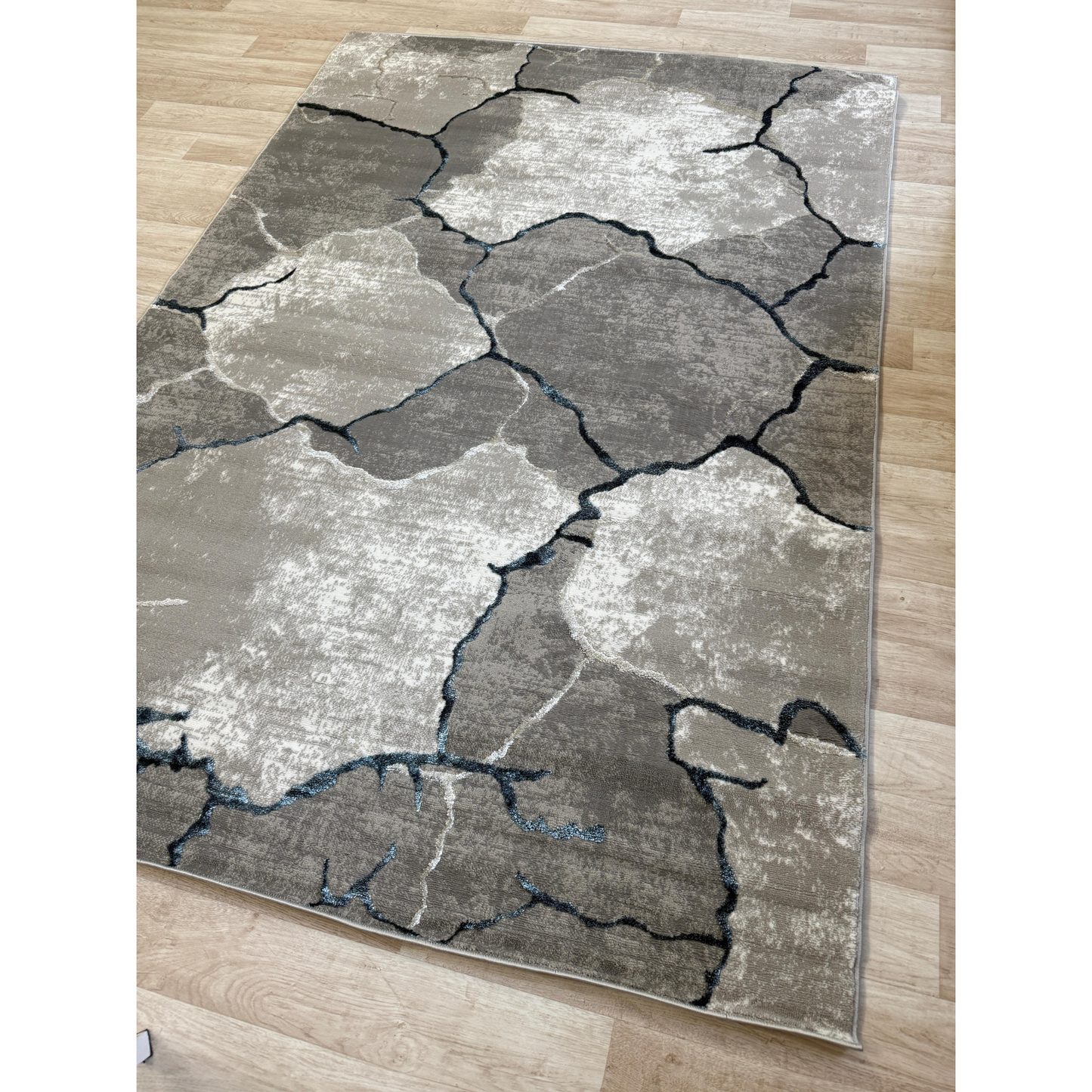 Emoji Modern Shimmer Rug from Bullring Rugs - 3 Sizes & 4 Elegant Colour Options