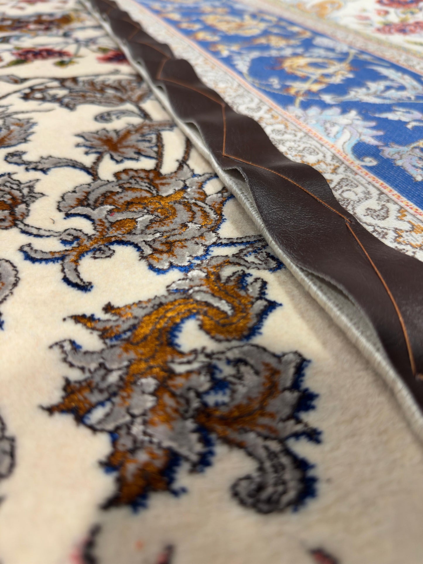 Fine Persian Wool & Silk Rug