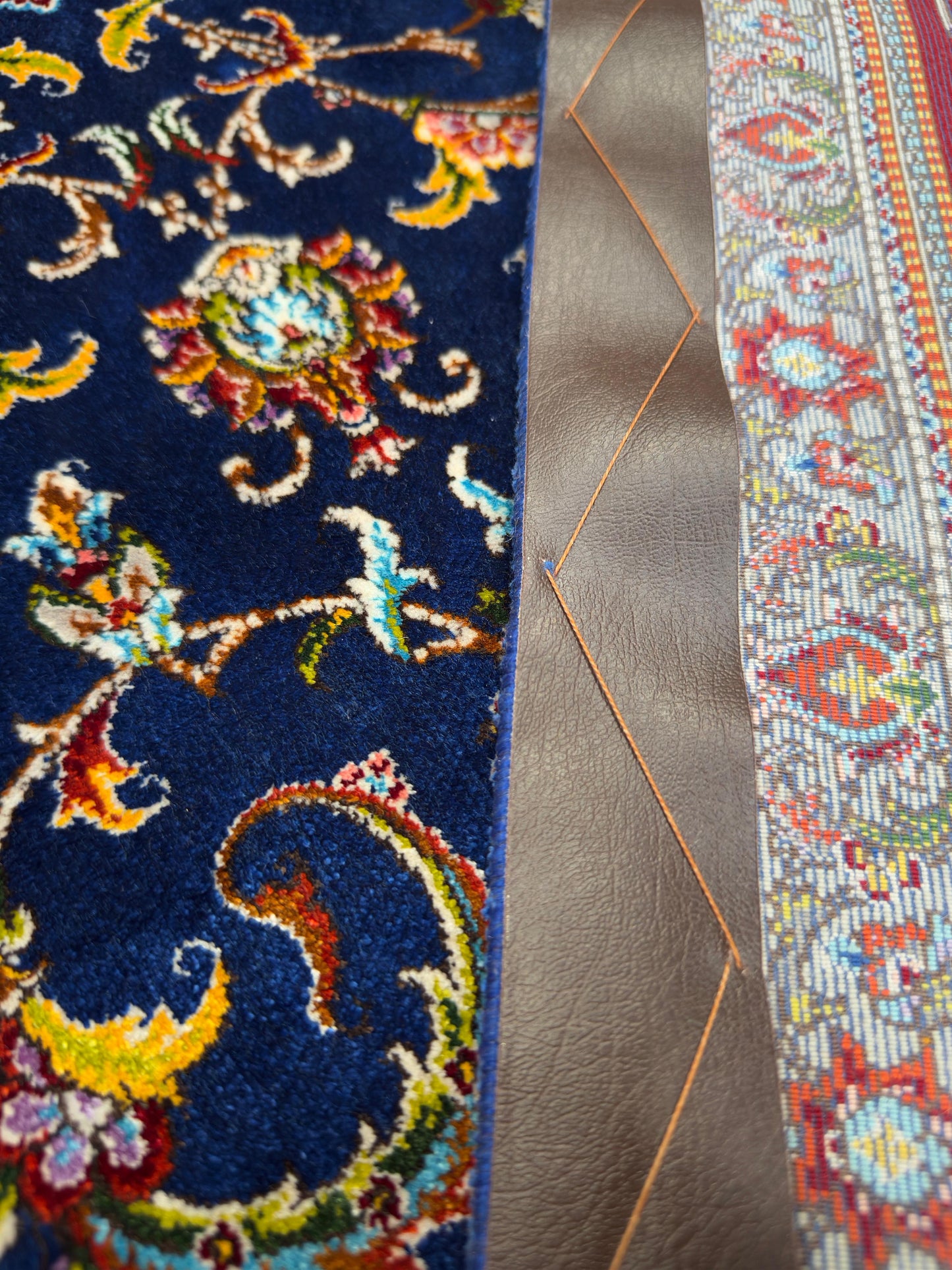 Fine Persian Wool & Silk Rug