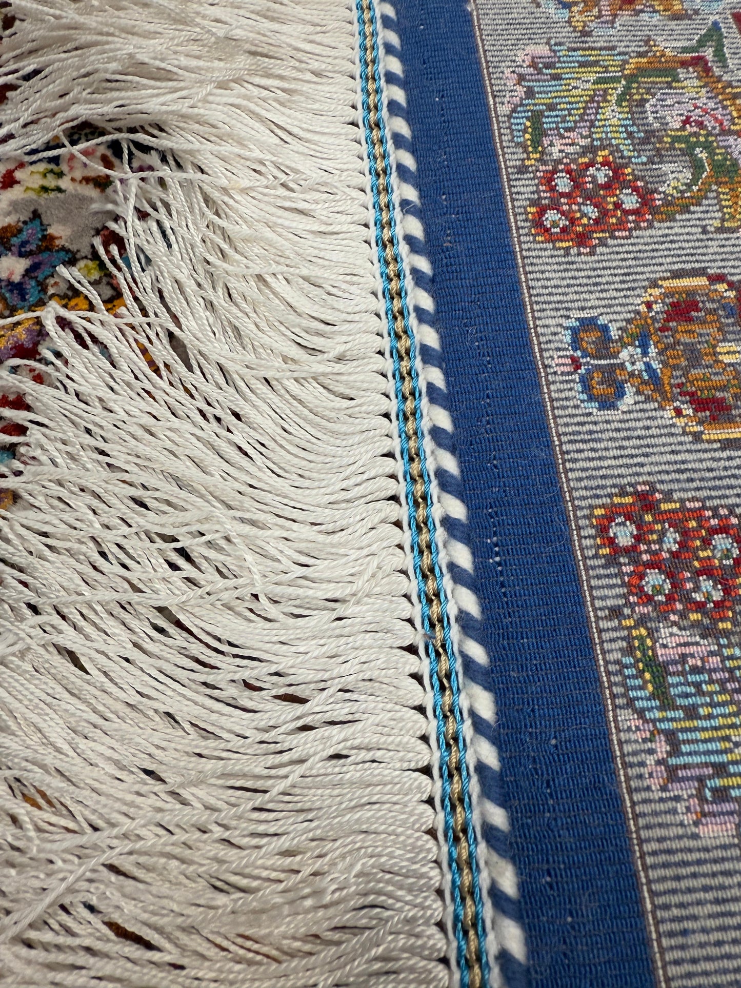 Pure Wool & Silk Persian Rug