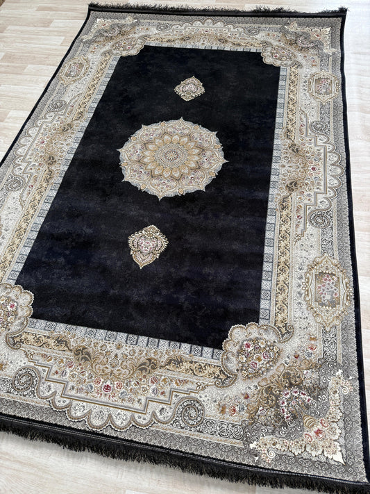 Persian Oriental Living Room - 1200 Reeds Rug
