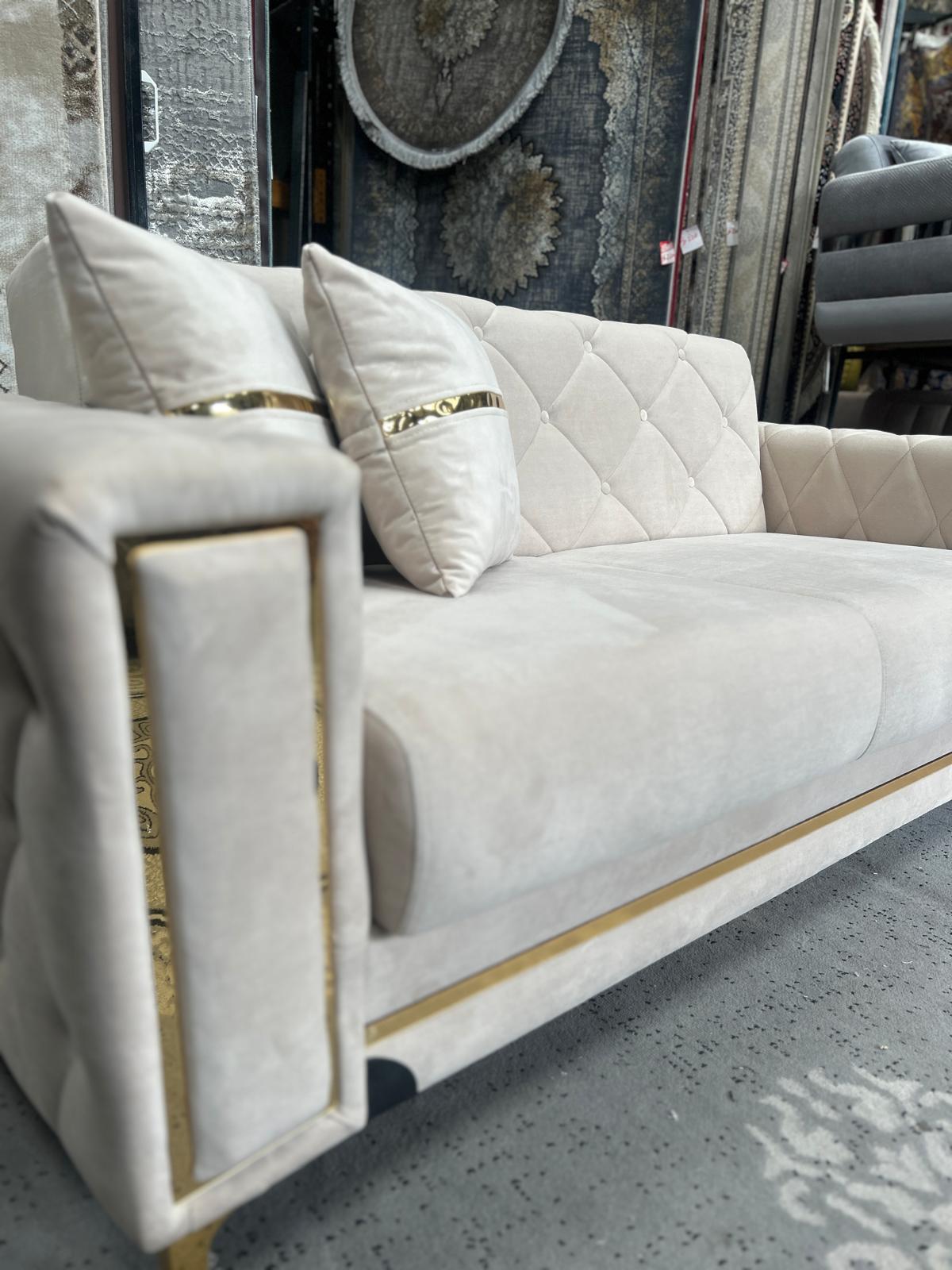 Cream Bolivia - Sofa Set