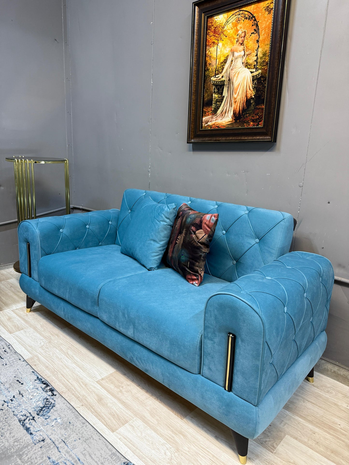 Stylish Tesla Sofa Set - 3 Seater + 2 Seater with Storage & Bed Functionality for £1200 | Free Delivery UK