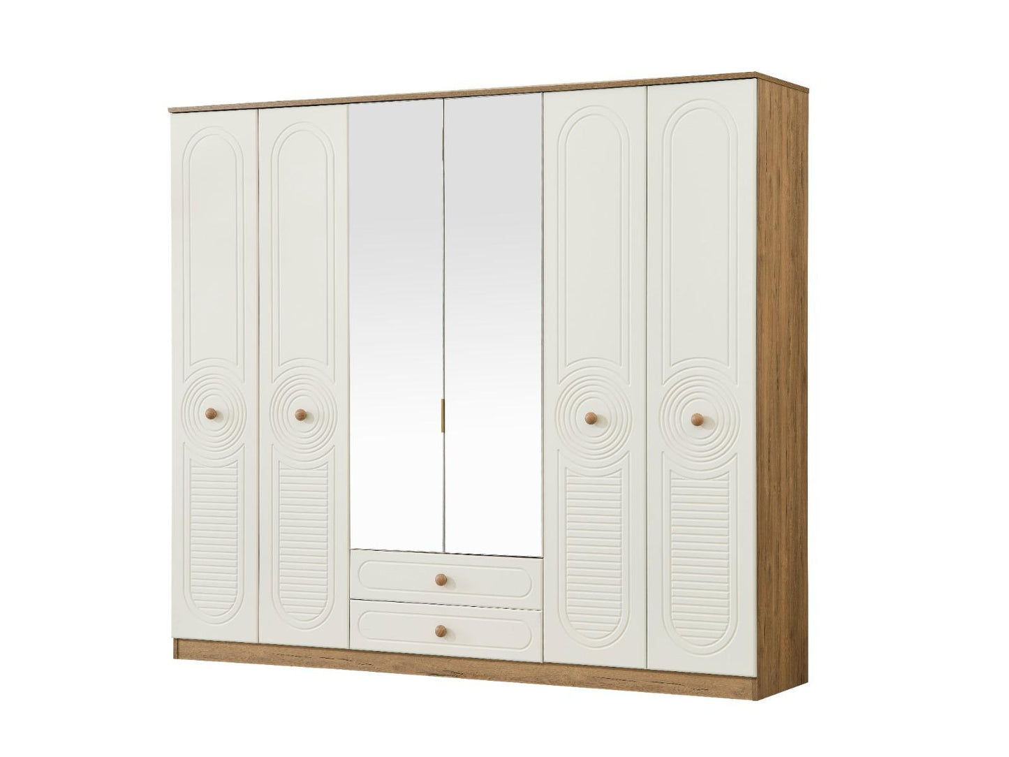 Bahama 6 Door Wardrobe