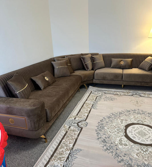 Aspendous Brown - Corner Sofa