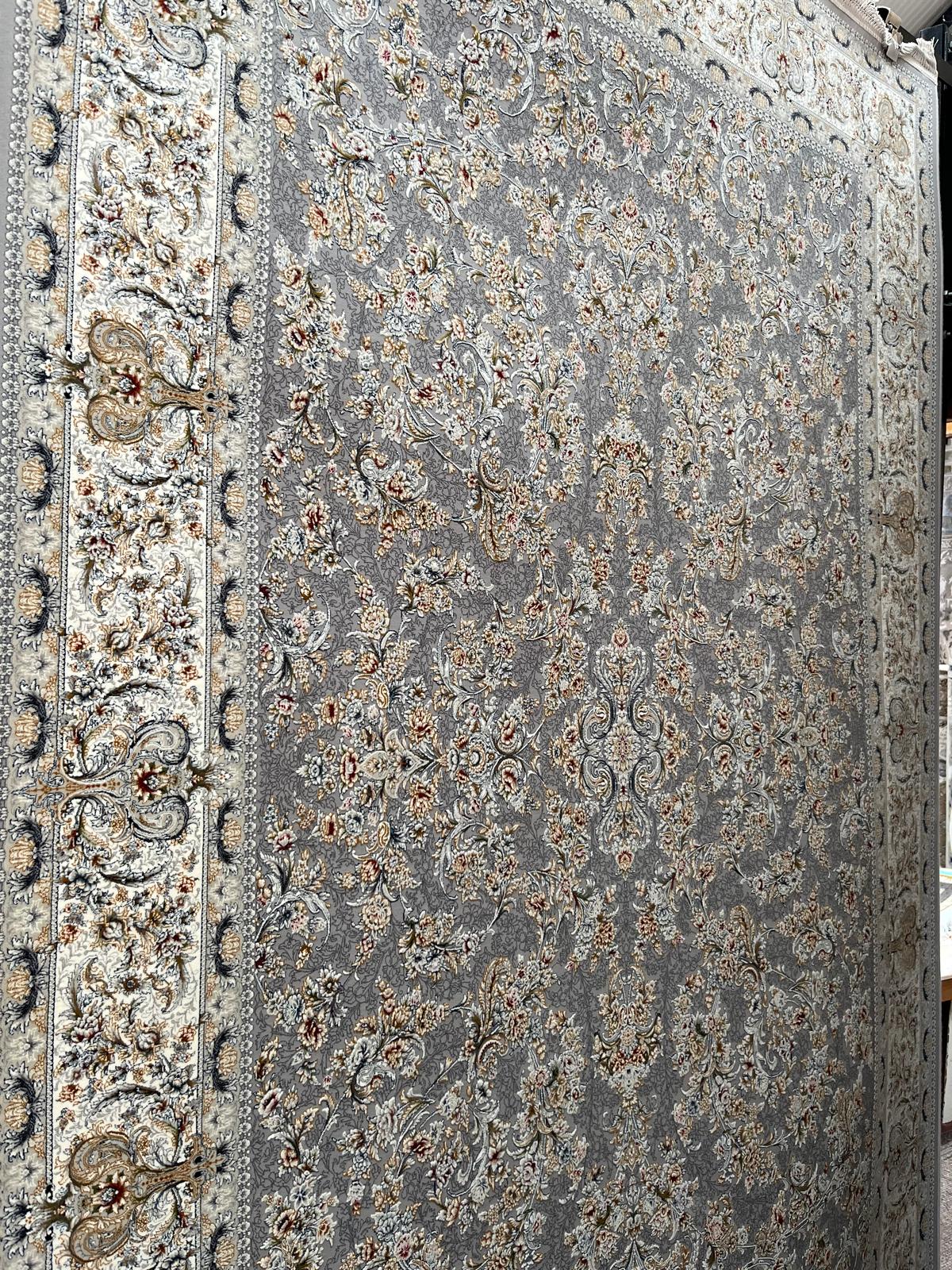 Grey Persian Rug - 1500 Reeds
