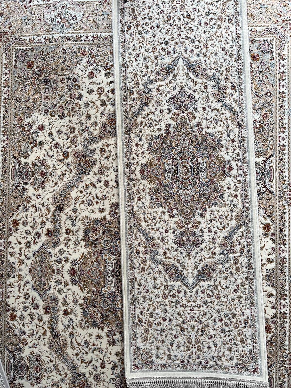 Cream Persian Rug - 1500 Reeds