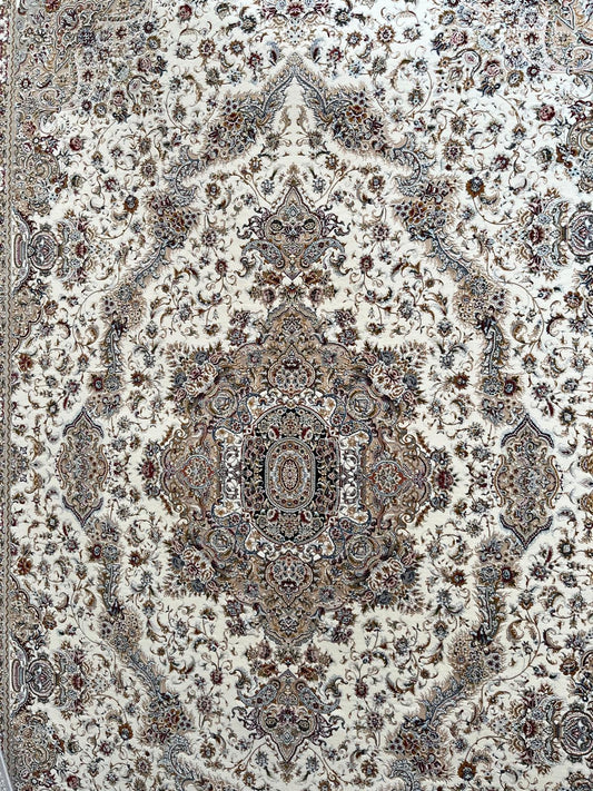 Cream Persian Rug - 1500 Reeds