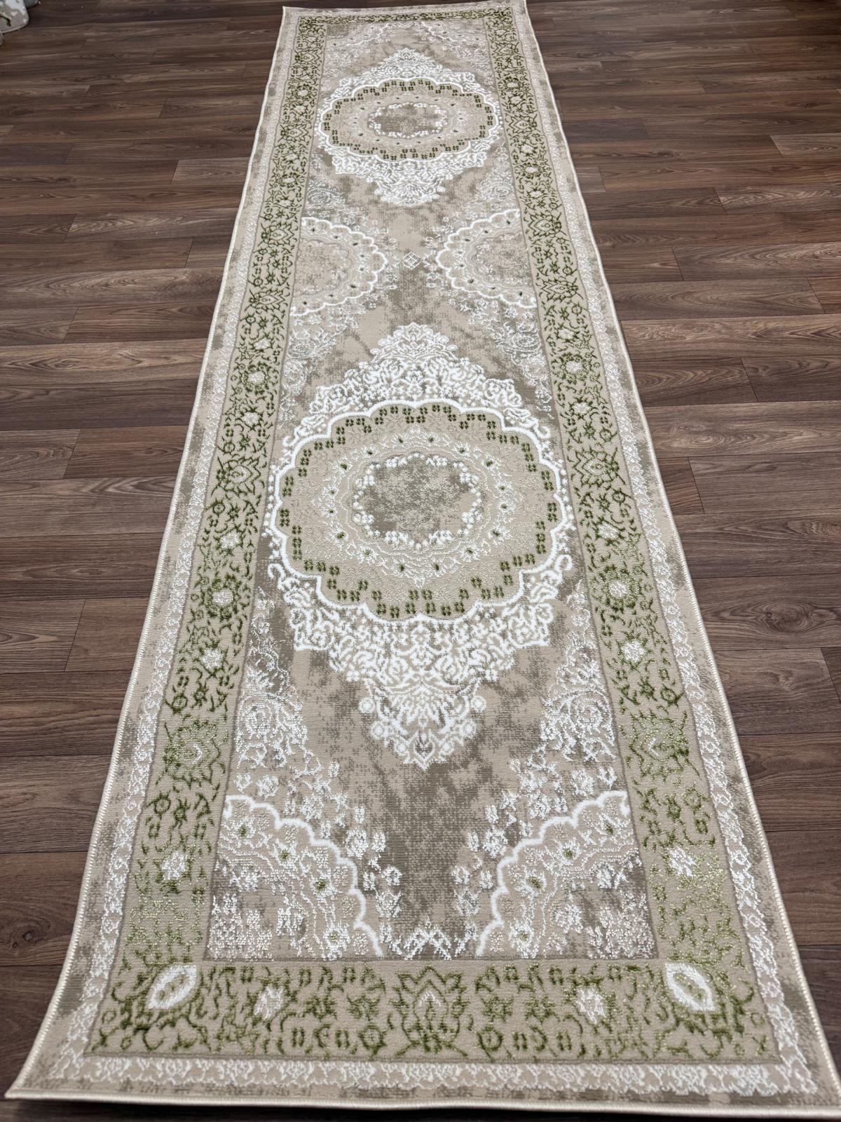 Oriental Shimmer Rug - Emoji 1.6 - Elegant Oriental Style Living Room Area Rug | 4 Colours & 3 Sizes