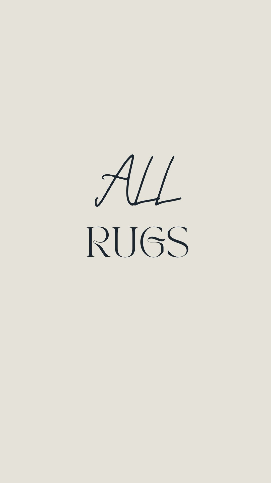 All Rugs