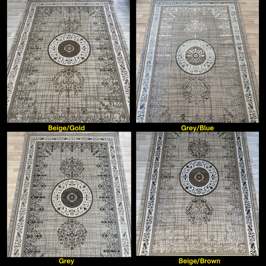 Emoji Italian Shimmer Rug - Elegant Rug for Any Living Space