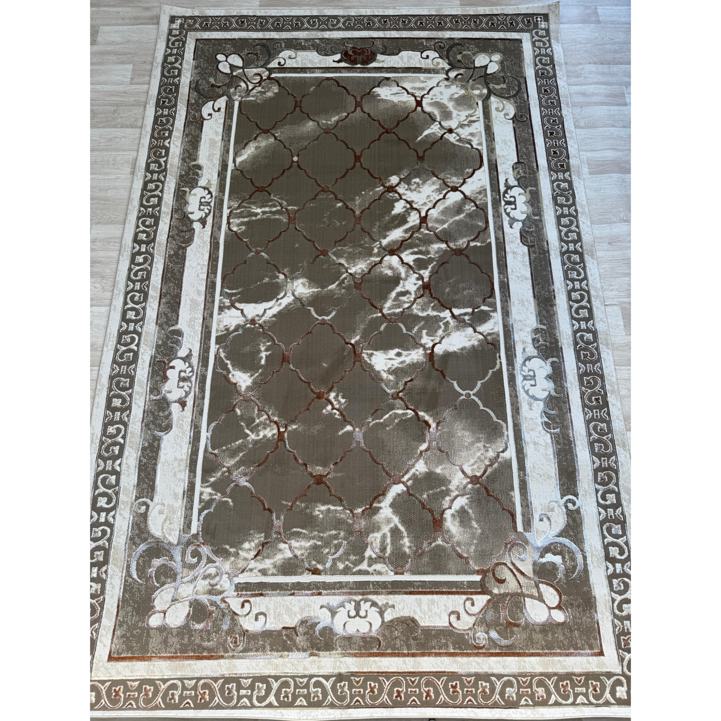 Emoji Diamond Design Rug Collection - Stylish Area Rugs with Cotton Backing | 4 Colors & 3 Sizes