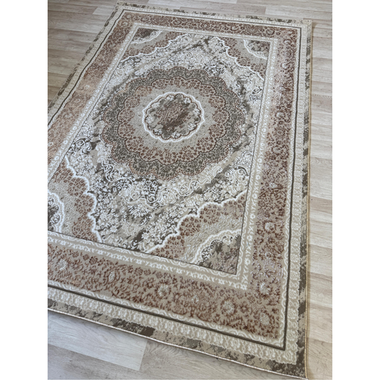 Emoji Shimmer Rug - Elegant Oriental Style Living Room Area Rug | 4 Colors & 3 Sizes