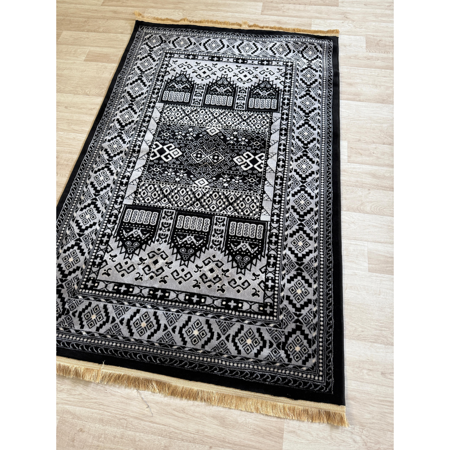 Tabriz Rug - Soft and Plush Polyester Rug with Cotton Backing | Available in 3 Sizes