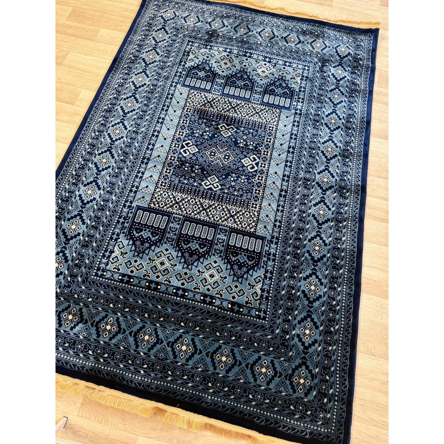 Tabriz Rug - Soft and Plush Polyester Rug with Cotton Backing | Available in 3 Sizes