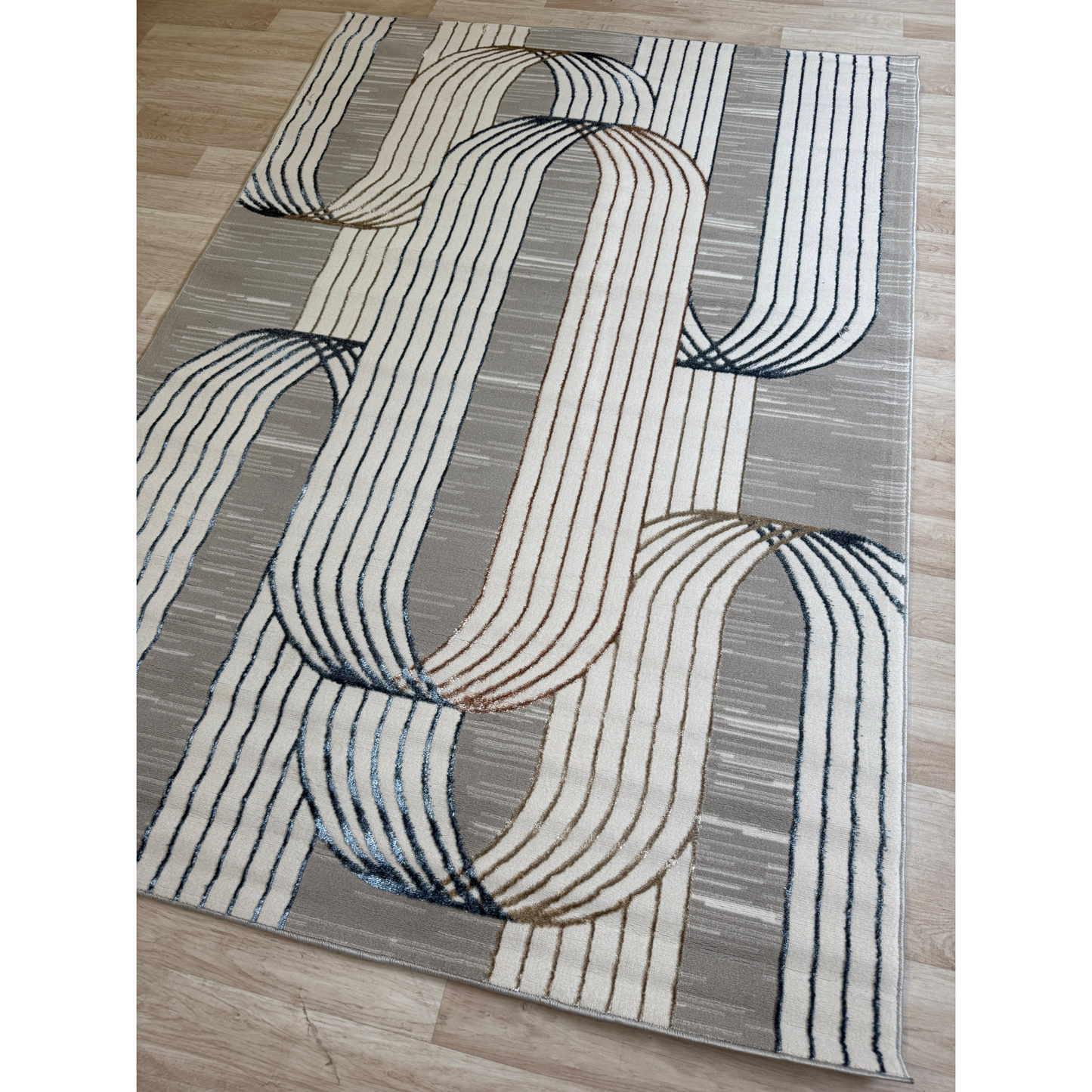 Shop the Emoji Modern Style Shimmer Rug - Stylish Area Rug for Your Living Room