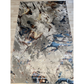 Emoji Abstract Shimmer Rug Collection - Stylish Area Rugs | Cotton Backing & 4 Colors