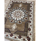 Dima Medallion Rug - Stylish Area Rug with Polyester & Jute Backing | 6 Colors & 3 Sizes