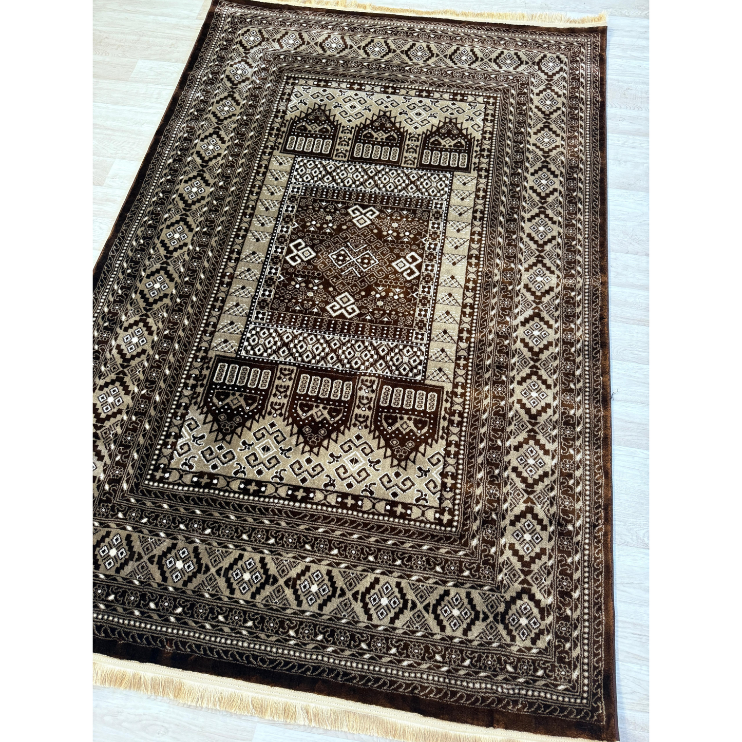 Tabriz Rug - Soft and Plush Polyester Rug with Cotton Backing | Available in 3 Sizes