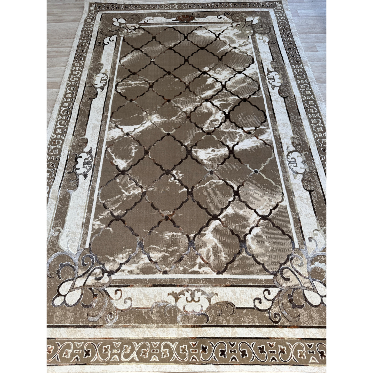 Emoji Diamond Design Rug Collection - Stylish Area Rugs with Cotton Backing | 4 Colors & 3 Sizes