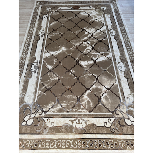 Emoji Diamond Design Rug Collection - Stylish Area Rugs with Cotton Backing | 4 Colors & 3 Sizes