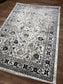 Vintage Floral Area Rug – Soft Polyester Carpet with Jute Backing | Traditional Pattern Rug | Living Room, Bedroom & Hallway Runner