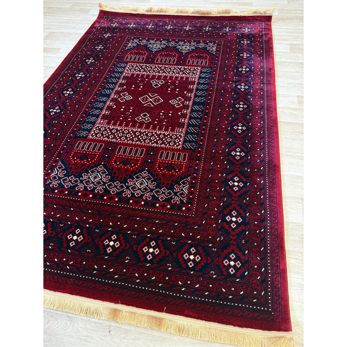 Tabriz Rug - Soft and Plush Polyester Rug with Cotton Backing | Available in 3 Sizes