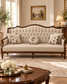 Asil Luxury 6 Piece Sofa & Table Set – Arabic Style Seating with 3 Tables
