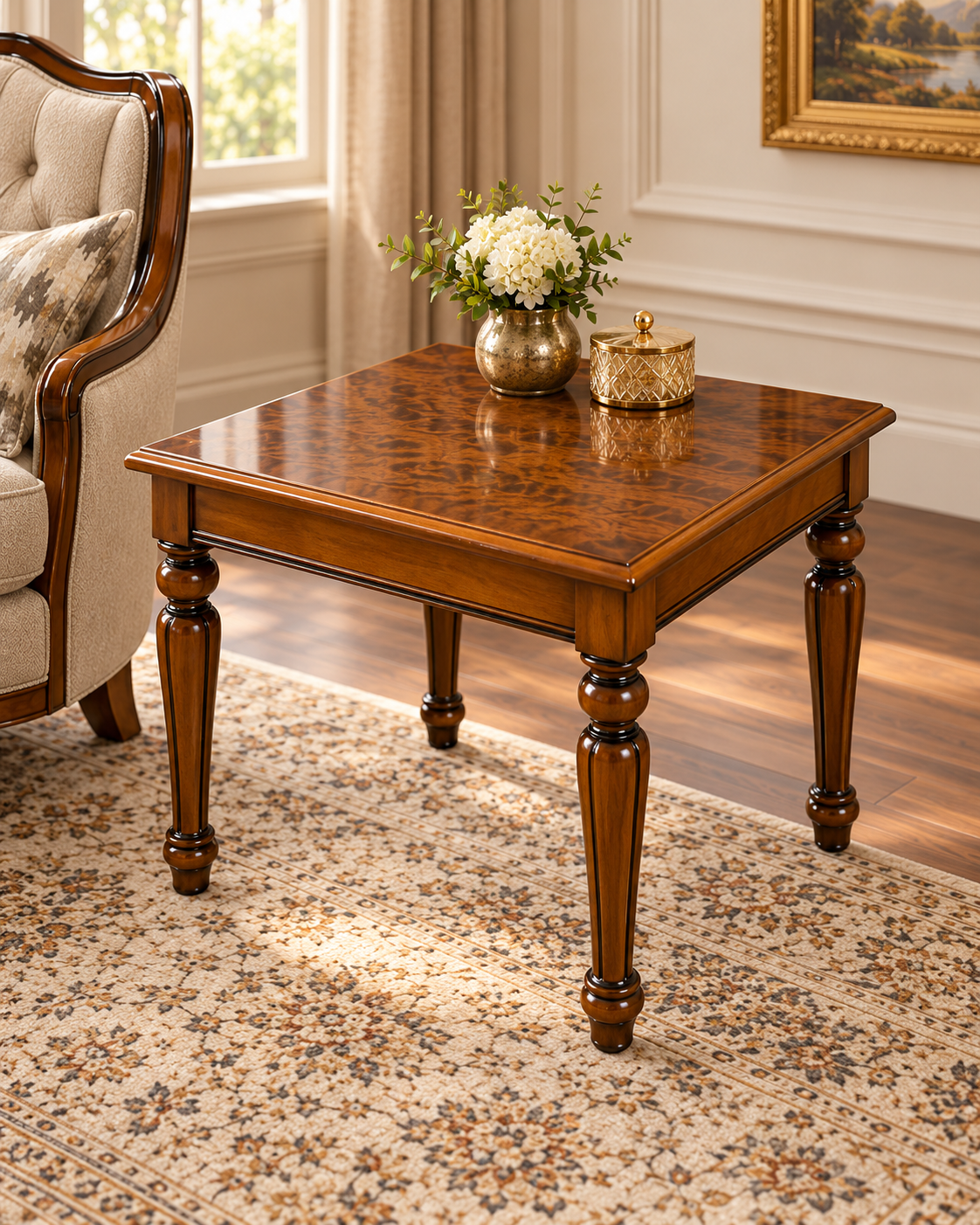 Asil Luxury 6 Piece Sofa & Table Set – Arabic Style Seating with 3 Tables