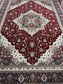 Classic 1200 Reeds Machine-Made Area Rug | Free Delivery & Available in Red, Metallic Blue, and Mustard