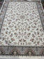 Floral Design 1200 Reeds Machine-Made Rug | Elegant Patterns in 6 Colours