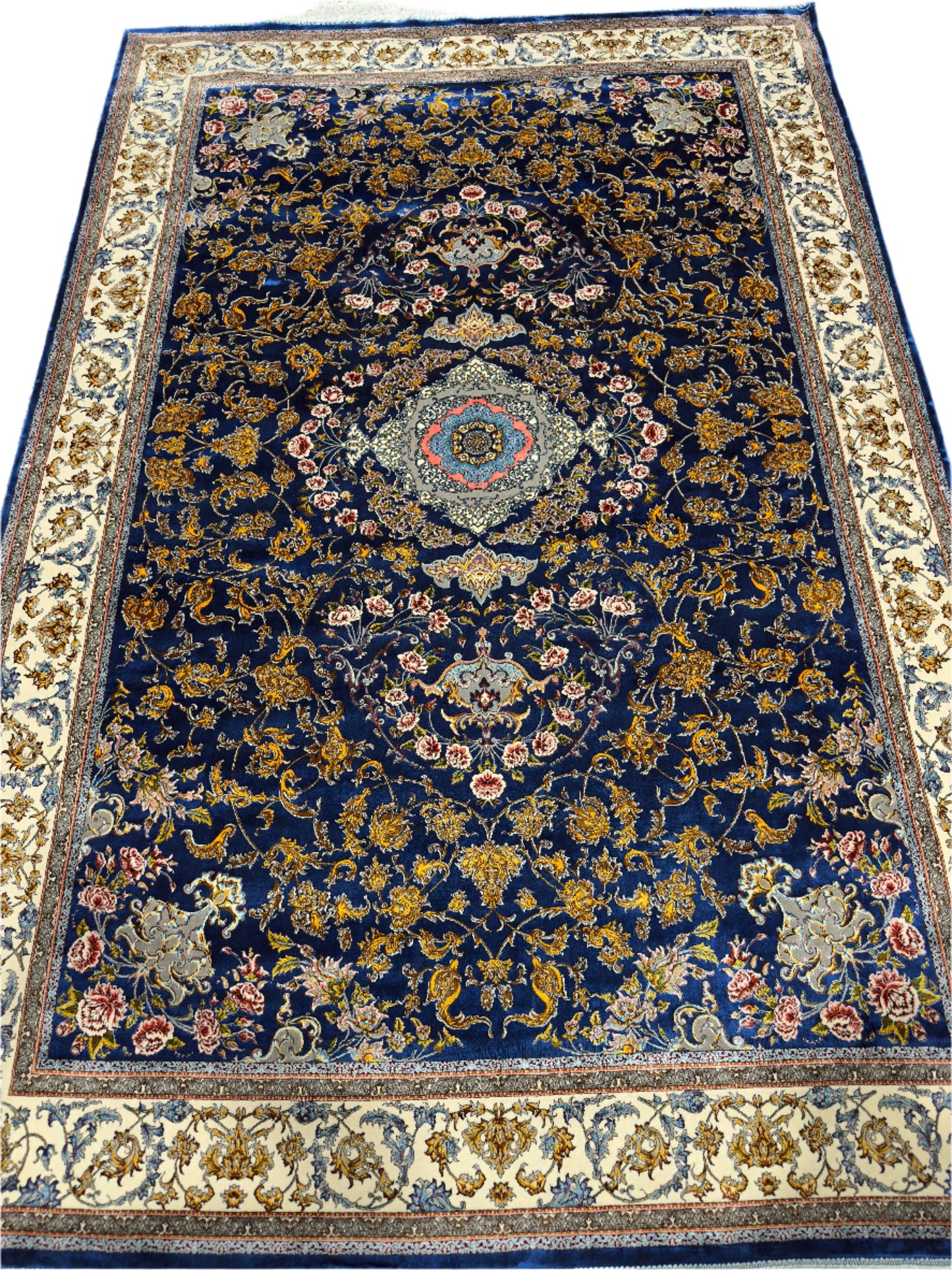 Fine Silk Persian Rug