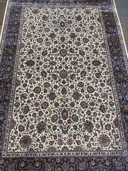Fine Wool & Silk Persian Rug