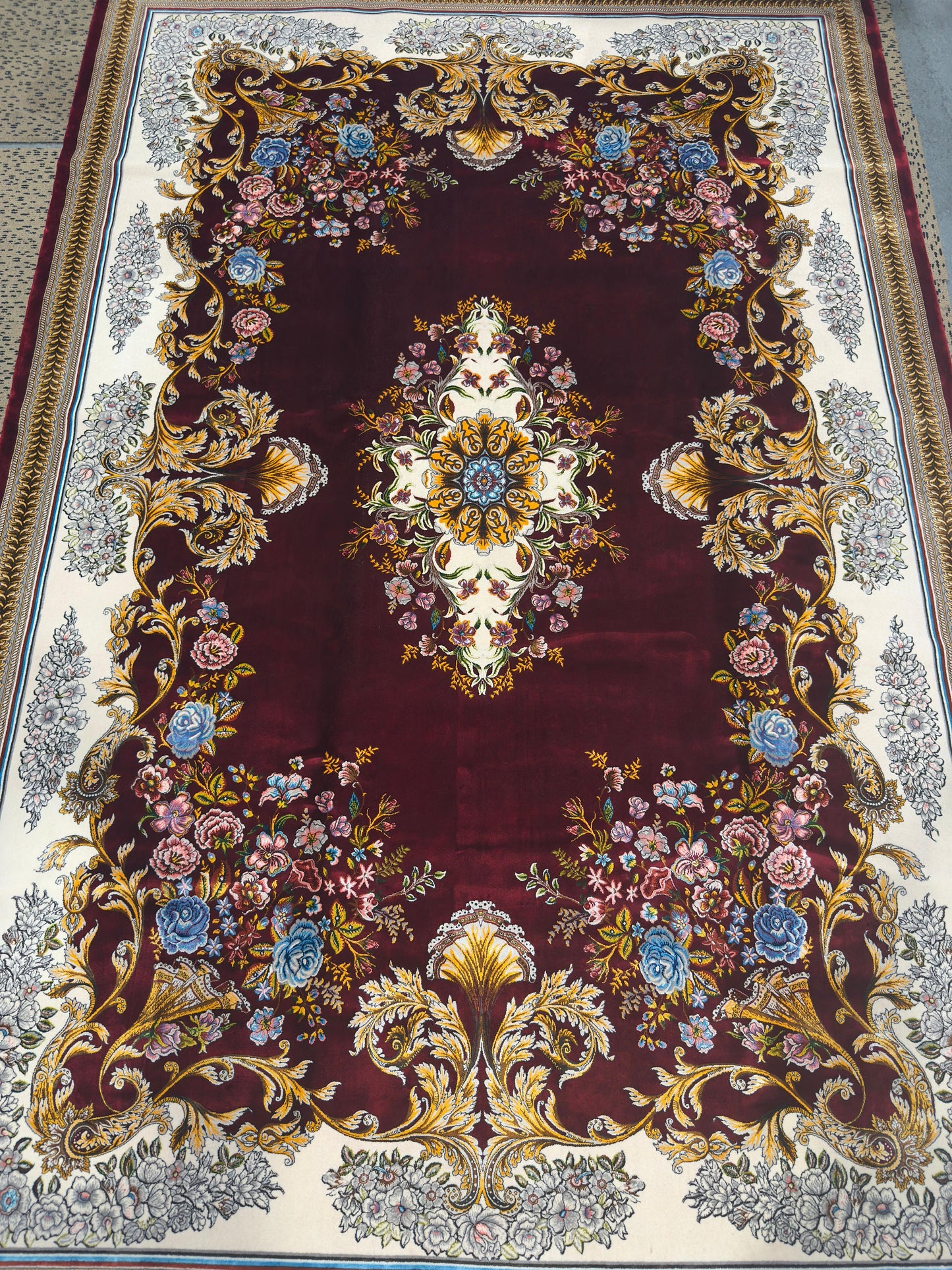 Fine Persian Silk Rug