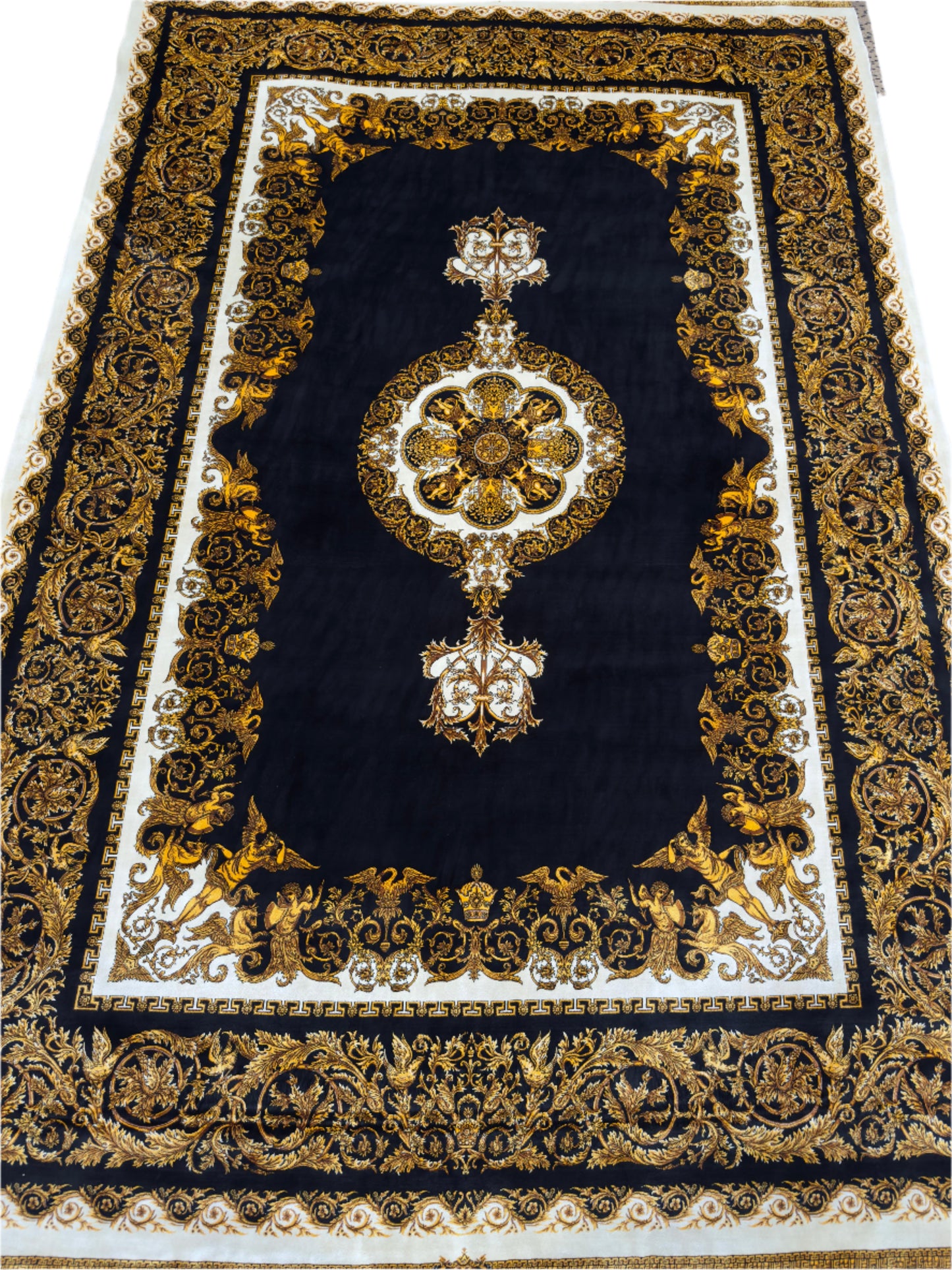 Fine Persian Pure Silk Rug