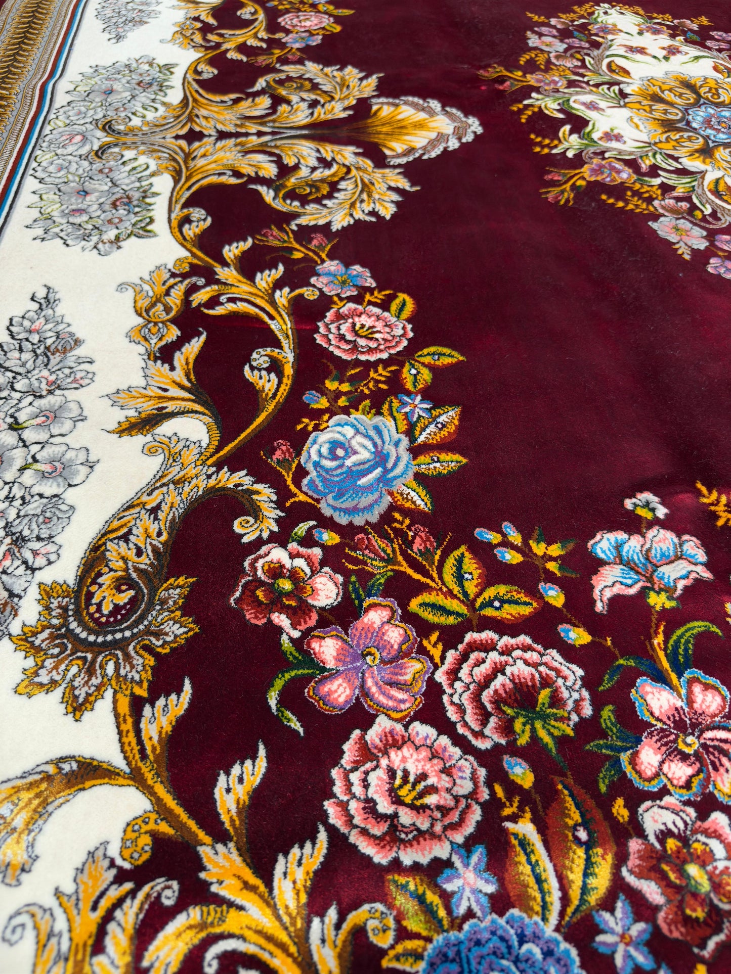 Fine Persian Silk Rug