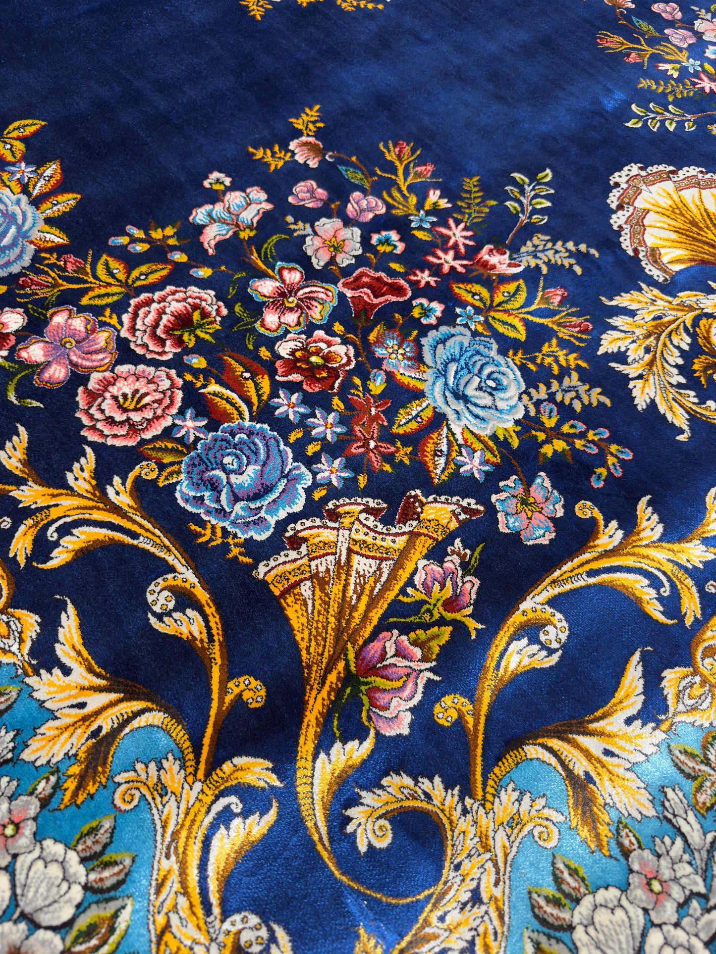 Fine Persian Silk Rug