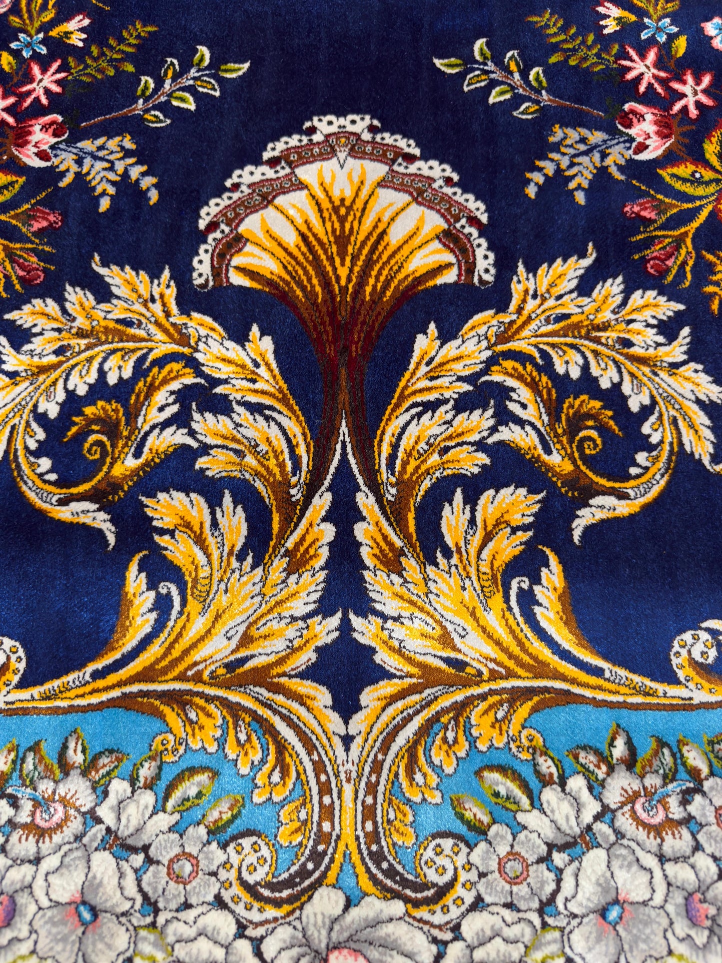 Fine Persian Silk Rug