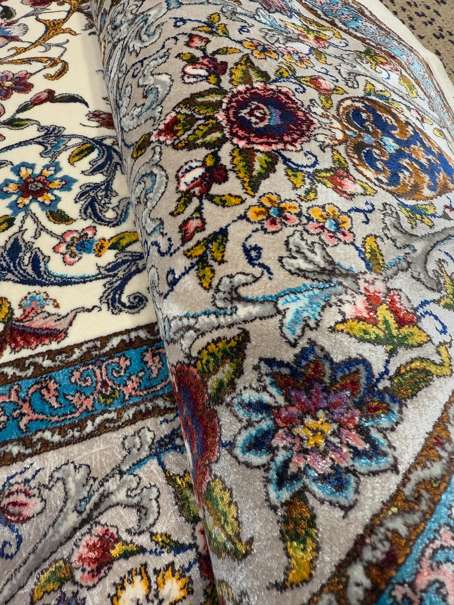 Fine Persian Silk Rug