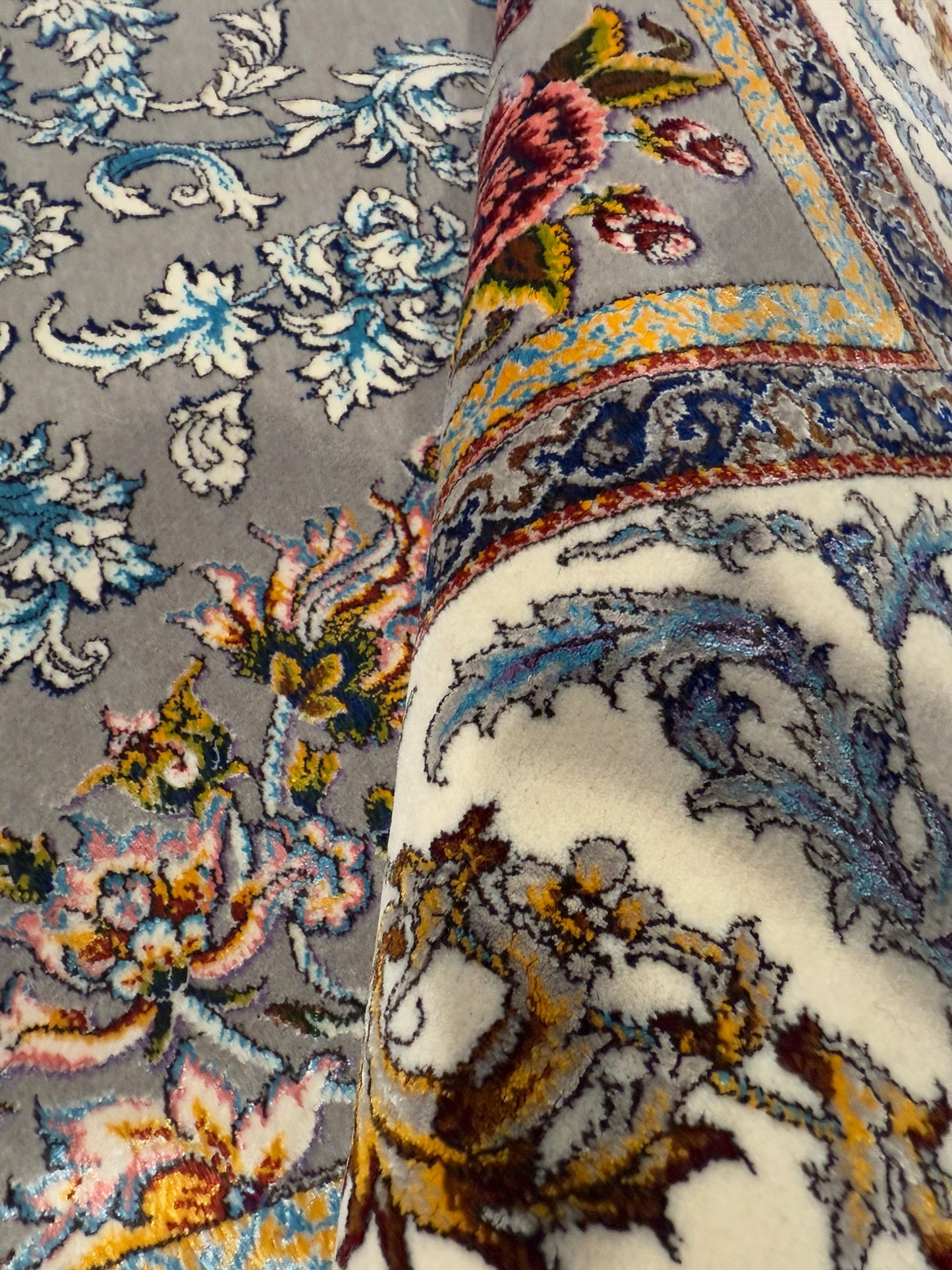 Fine Persian Silk Rug