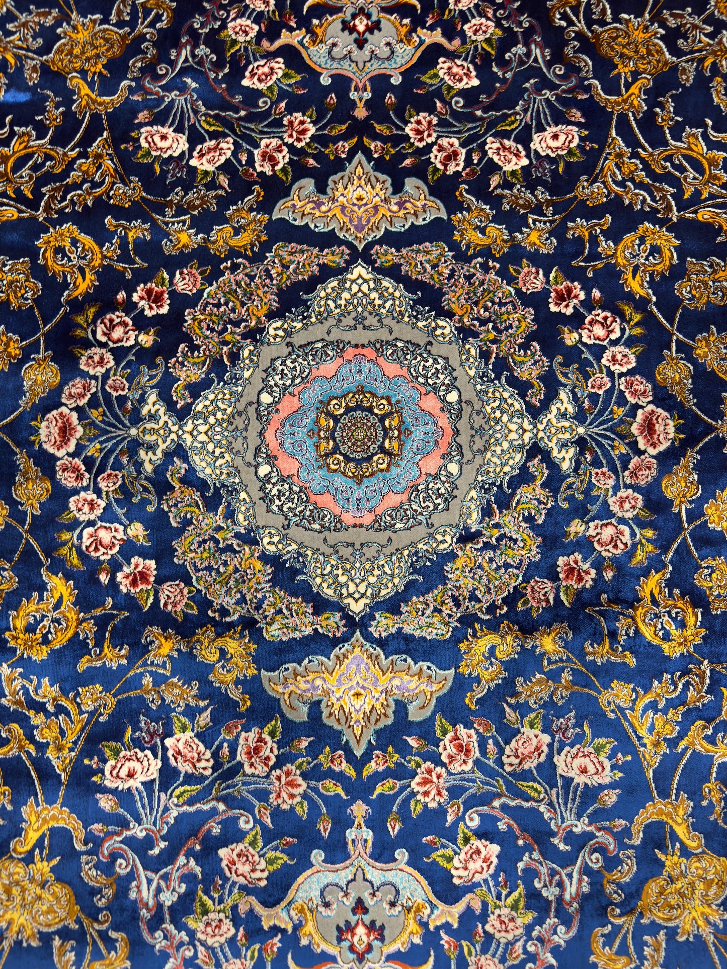 Fine Silk Persian Rug