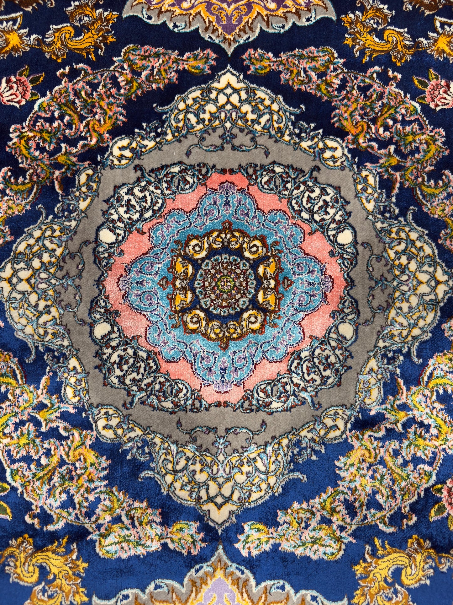Fine Silk Persian Rug