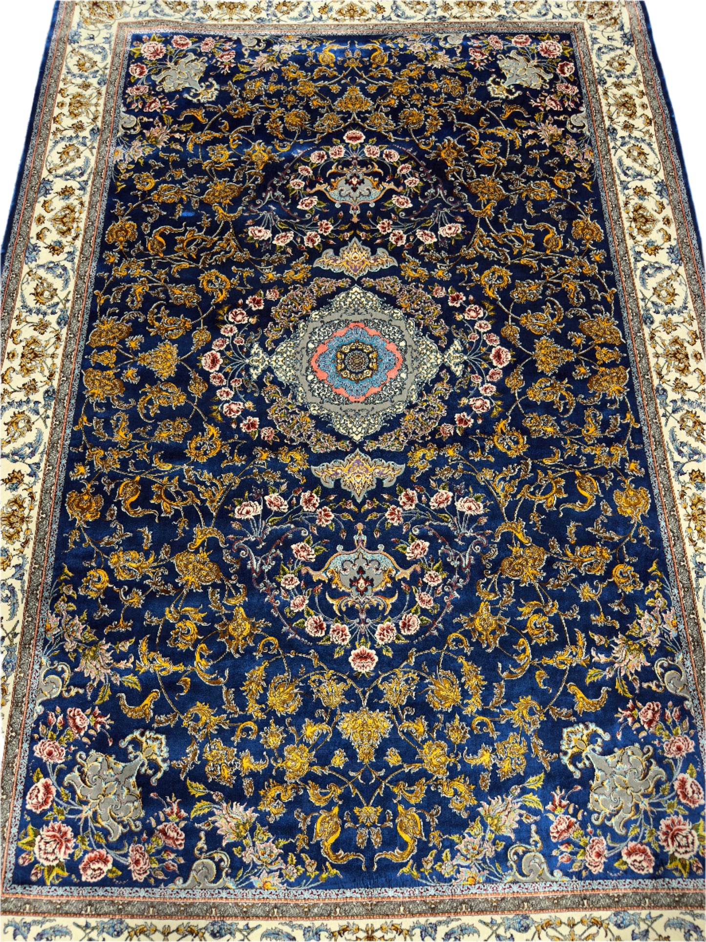 Fine Silk Persian Rug