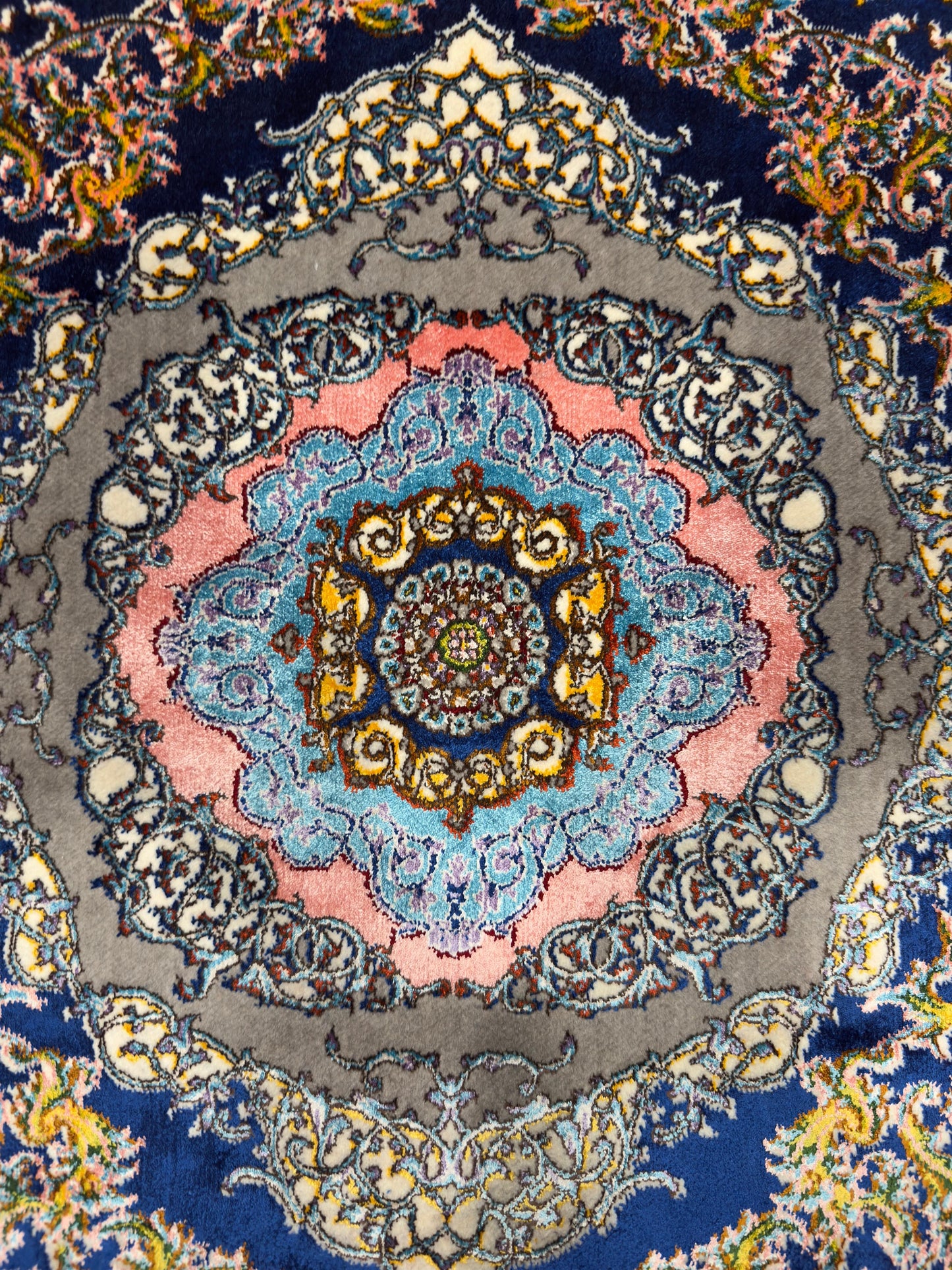 Fine Silk Persian Rug