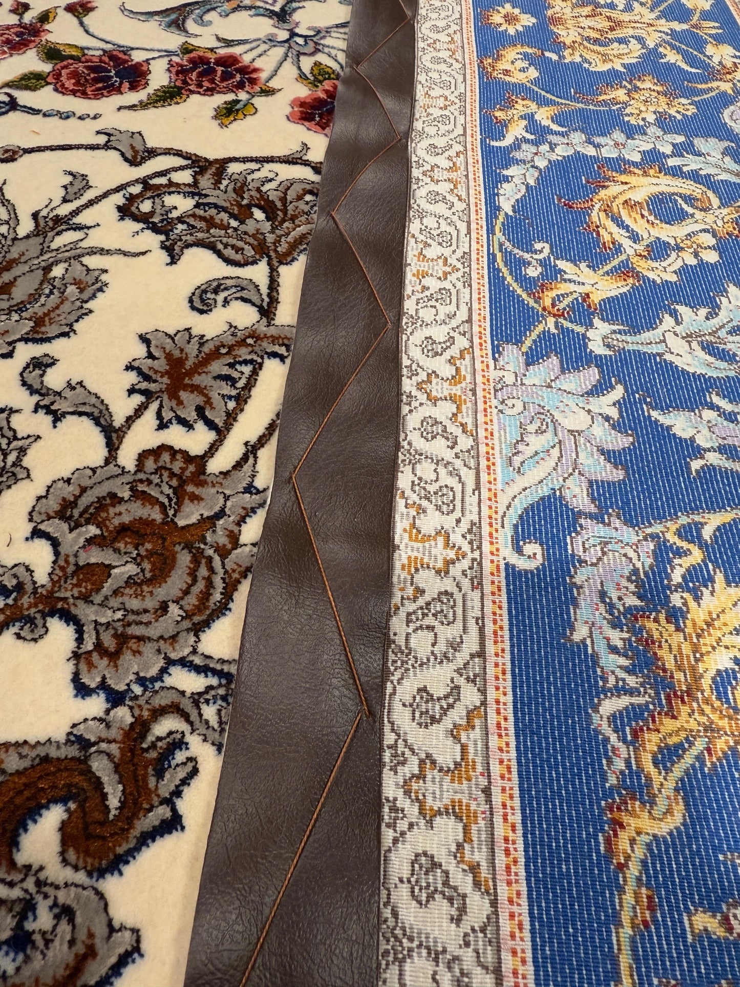 Fine Persian Wool & Silk Rug