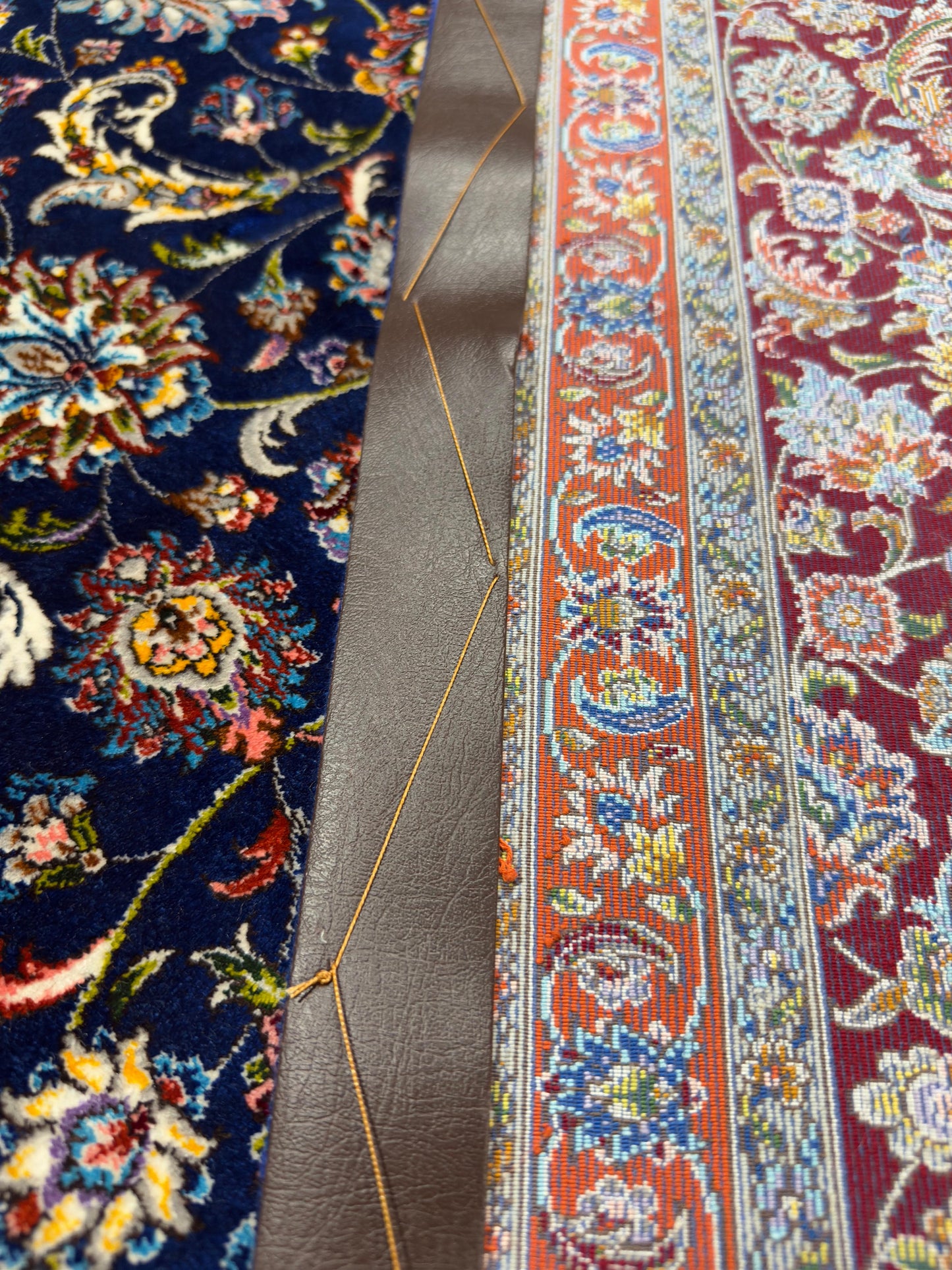 Fine Wool & Silk Persian Rug