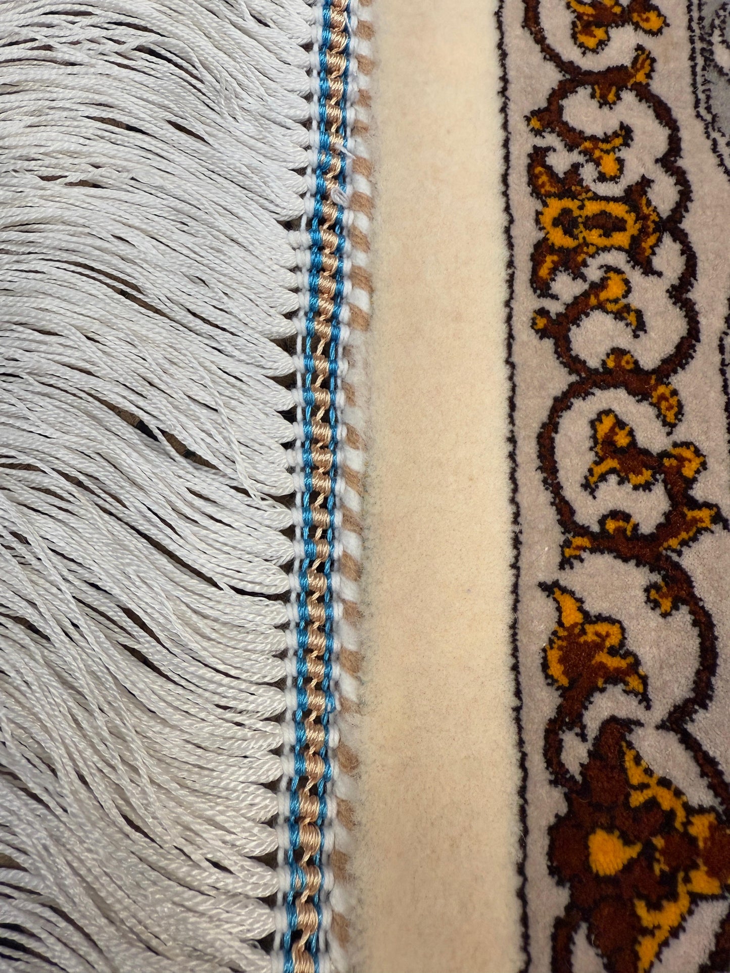 Fine Wool & Silk Persian Rug