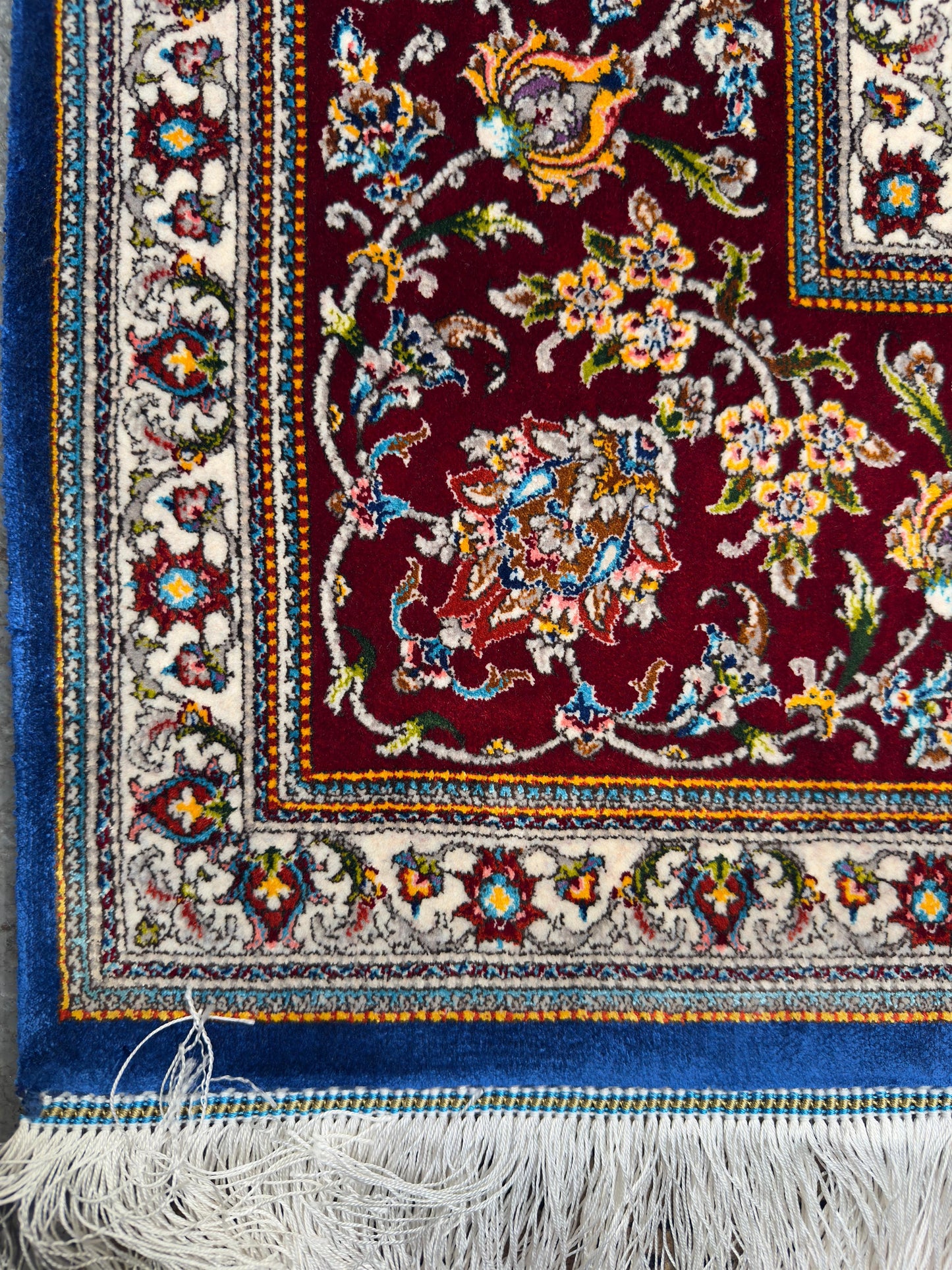 Fine Persian Wool & Silk Rug