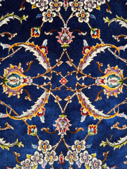 Fine Persian Wool & Silk Rug