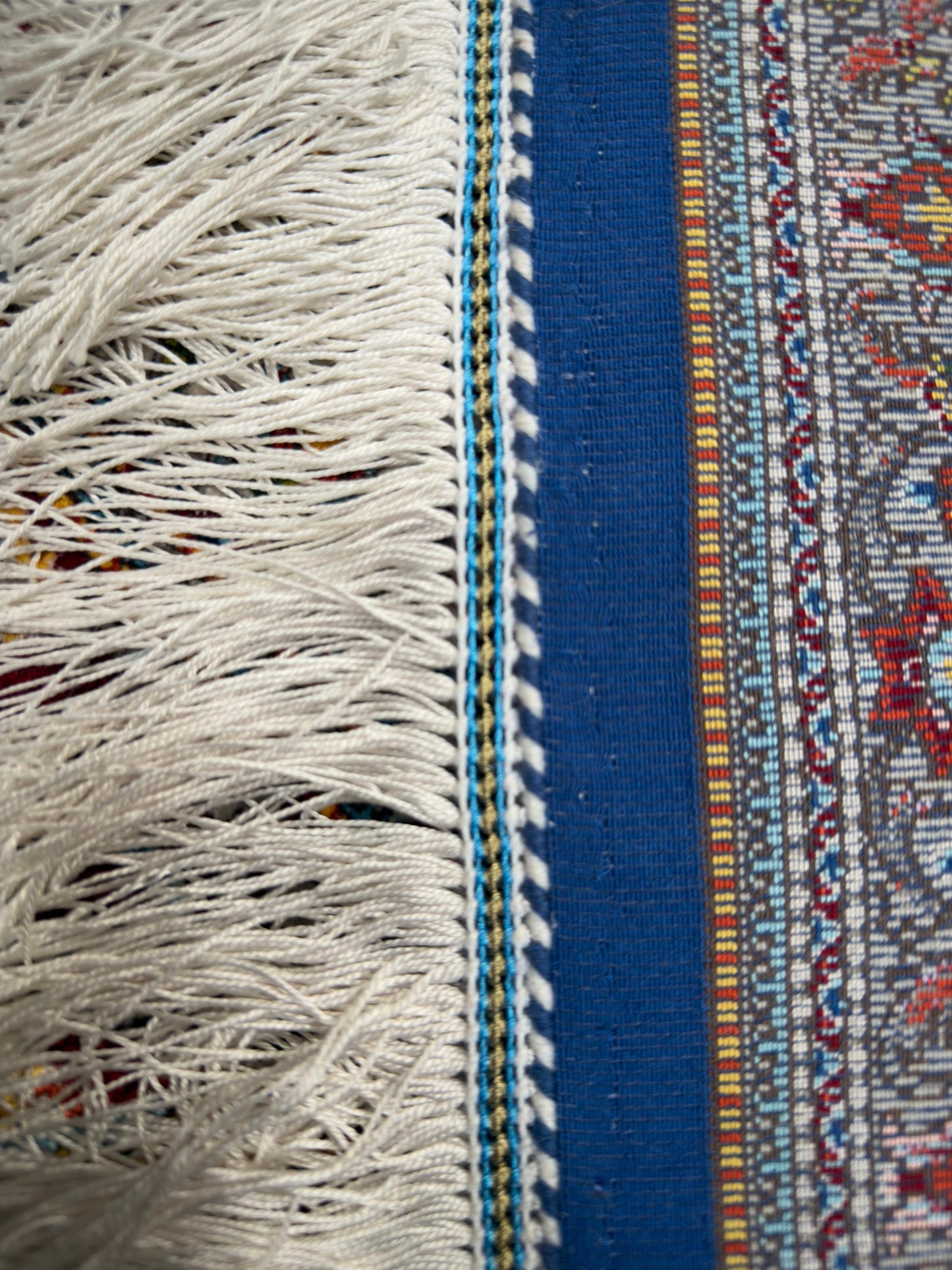 Fine Persian Wool & Silk Rug